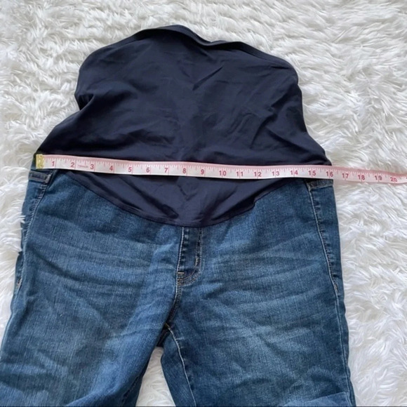 New J Crew Factory Over Belly Maternity Jean 28 - Picture 9 of 10
